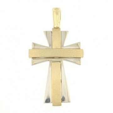 ZLATNI PRIVJESAK KRIŽ 14K (585) 8,15 grama NOVO • GOLD SHOP •