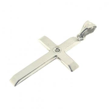 ZLATNI PRIVJESAK KRIŽIĆ 14K (585) 0,89 grama NOVO • GOLD SHOP •
