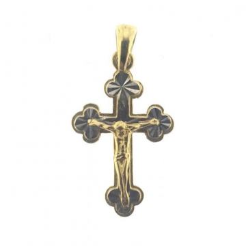 ZLATNI PRIVJESAK KRIŽIĆ 14K (585) 1,02 grama NOVO • GOLD SHOP •