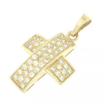 ZLATNI PRIVJESAK KRIŽIĆ 14K (585) 3,82 grama NOVO • GOLD SHOP •