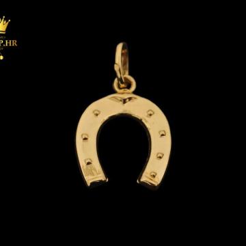 ZLATNI PRIVJESAK "POTKOVA" 0,98G 14K / R1, RATE !!