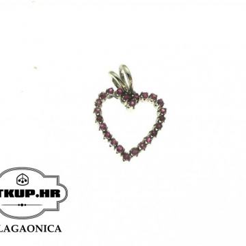 ZLATNI PRIVJESAK SRCE 1,77G (14K) /  R1, RATE !!