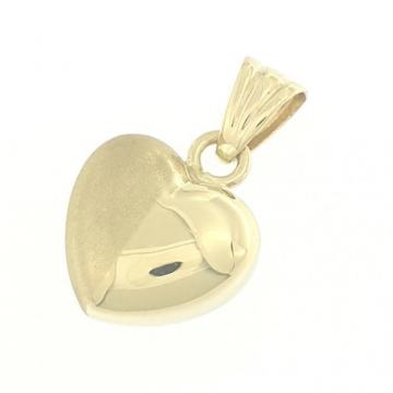 ZLATNI PRIVJESAK SRCE 14K (585) 1,91 gram NOVO • GOLD SHOP •