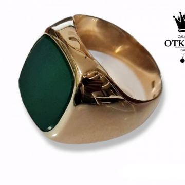 ZLATNI PRSTEN 10.57G (14K) / R1, RATE !!