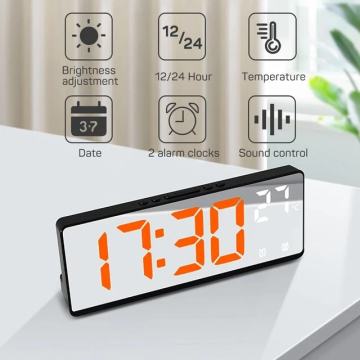 NOVO  Digitalni sat/budilica/alarm i pokazivač temperature.