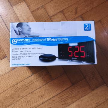 Geemarc wake n shake budilica za gluhe