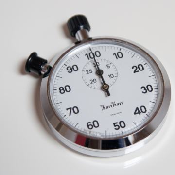 Hanhart mehanička štoperica REFA 1/100 min