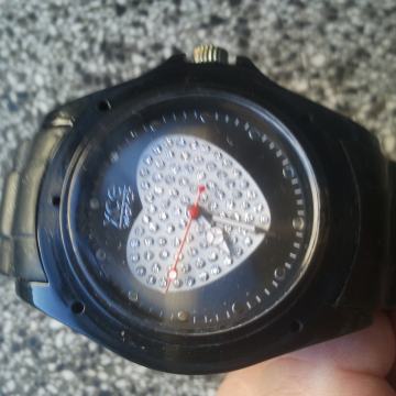 Sat ručni--SRCE--remen guma,vidi slike!