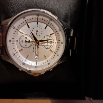 Sat Seiko cronograf stainessteel