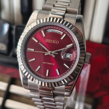 SEIKO MOD DAY-DATE AUTOMATIK
