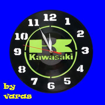 UNIKATNI ZIDNI SAT VAŠEG LJUBIMCA KAWASAKI itd...