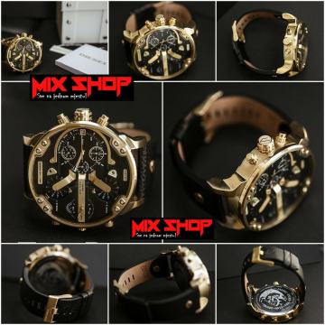 XXXL DIESEL DZ7371 GOLD MR BIG DADDY TOP MUŠKI SAT KAO NOV*GARANCIJA