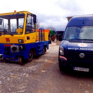 Usluga servisa i popravka građevinskih strojeva na terenu