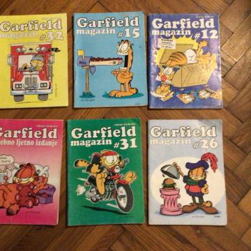 Garfield i Snoopy, Garfield knjige i HC