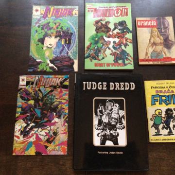 Judge Dredd, thunderbolts, ninjak,