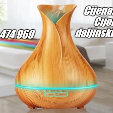 Difuzer difuzor Hoomei, ultrazvučni, ovlazivac zraka, NOV, dostava