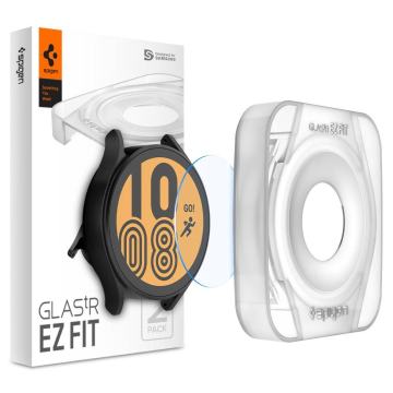 2x SPIGEN GLAS.TR ”EZ FIT” kaljena stakla SAMSUNG GALAXY WATCH 4 44mm