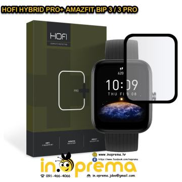 AMAZFIT BIP 3 / 3 PRO KALJENO STAKLO HYBRIDNO ZASTITA STAKLENA FOLIJA