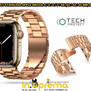APPLE WATCH 2 3 4 5 6 7 SE 42 44 45 MM NARUKVICA REMEN STAINLESS