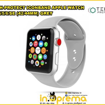 APPLE WATCH 2 3 4 5 6 SE 42 44MM NARUKVICA REMEN SILIKONSKI SIVI