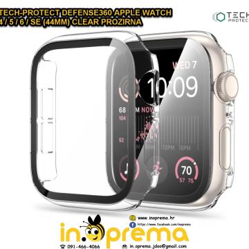 APPLE WATCH 44MM 4 5 6 SE MASKICA ZASTITA KALJENO STAKLO MASKA 360