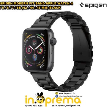 APPLE WATCH 9 8 7 4 5 6 SE 49 44 45 MM NARUKVICA REMEN SPIGEN METALNA