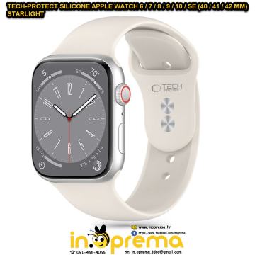 APPLE WATCH NARUKVICA SILIKONSKA REMEN 6 7 8 9 10 SE 40 41 42 MM