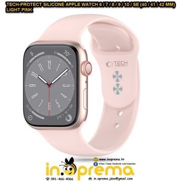 APPLE WATCH NARUKVICA SILIKONSKA REMEN 6 7 8 9 10 SE 40 41 42 MM