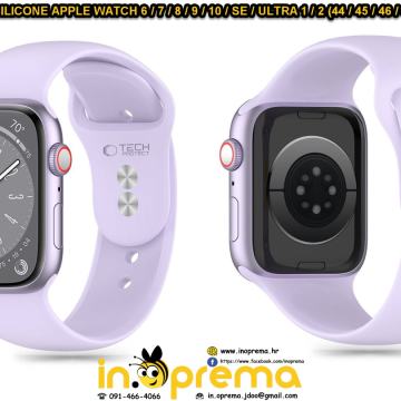 APPLE WATCH NARUKVICA SILIKONSKA REMEN 7 8 9 10 SE ULTRA 1 2 44 45 MM