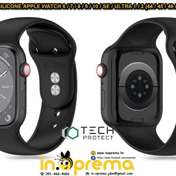 APPLE WATCH NARUKVICA SILIKONSKA REMEN 7 8 9 10 SE ULTRA 1 2 44 45 MM