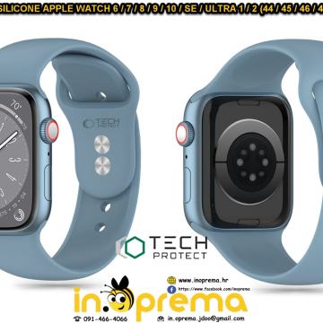 APPLE WATCH NARUKVICA SILIKONSKA REMEN 7 8 9 10 SE ULTRA 1 2 44 45 MM