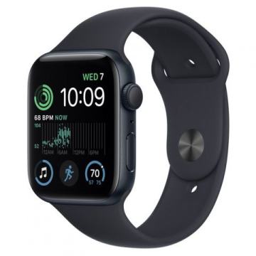 APPLE Watch SE2 2022 GPS, 44mm, Midnight Aluminium Case with Midnight