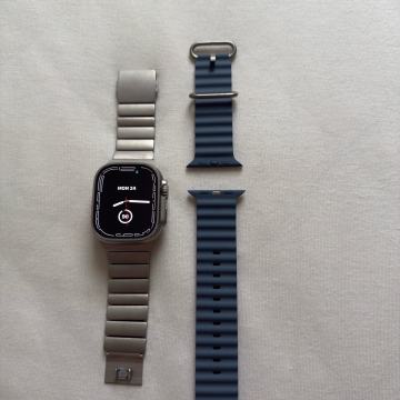 Apple Watch Ultra 3 Natural Titanium Ocean Band + dodatna narukvica Ti
