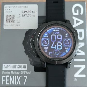 Fenix 7 Sapphire solar 47mm
