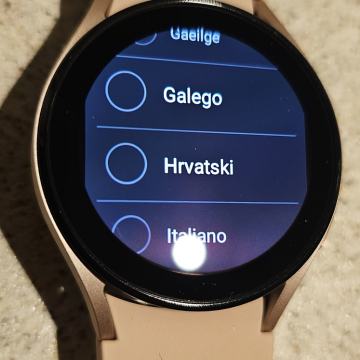 Galaxy watch 4 rose gold