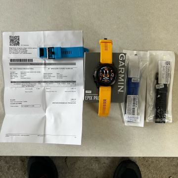 GARMIN EPIX PRO g2, 51 mm, Saphhire Carbon Gray DLC Titanium