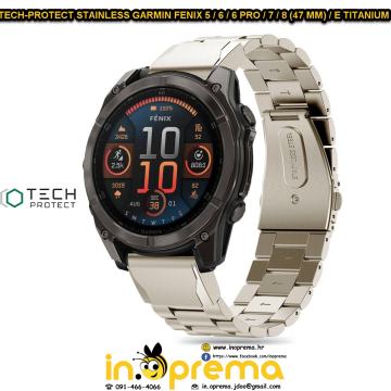 GARMIN FENIX 5 6 6 PRO 7 8 47 MM E NARUKVICA REMEN PAMETNI SAT GARMIN