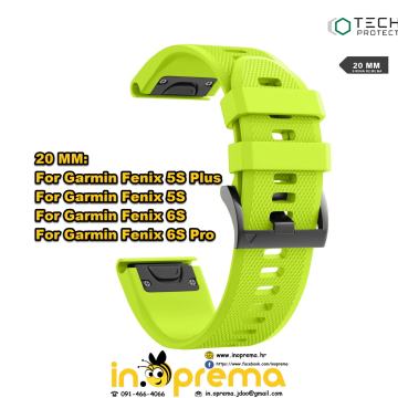 GARMIN FENIX 7S 5S PLUS 6S 6S PRO NARUKVICA REMEN PAMETNI SAT 20 MM