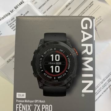 Garmin Fenix 7x Pro Solar -Novooo-