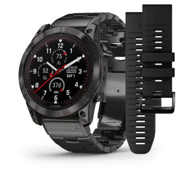 GARMIN FENIX 7X SAPPHIRE SOLAR TITANIUM EDITION 51mm