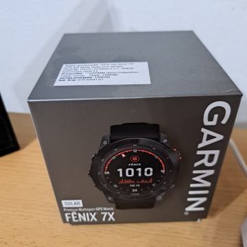 Garmin Fenix 7X SOLAR, Slate Gray+GRATIS Garmin pulsmetar HRM-Pro Plus