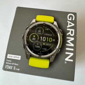 Garmin Fenix 8, 51mm, Solar, Sapphire, račun, garancija