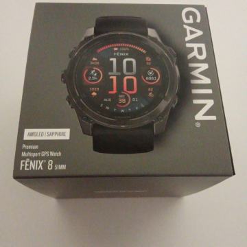 Garmin Fenix 8 Amoled Sapphire 51mm NOVO