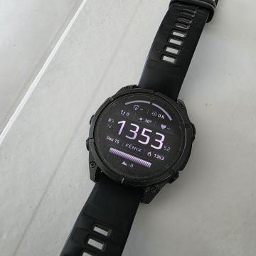 Garmin Fenix 8 - Saphire Titanium 47mm + HRM PRO