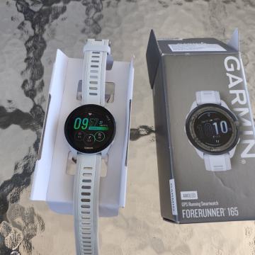 Garmin forerunner 165 AMLOED Mist grey Whitestone