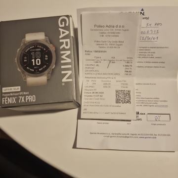 Garmin saphire solar 7xpro