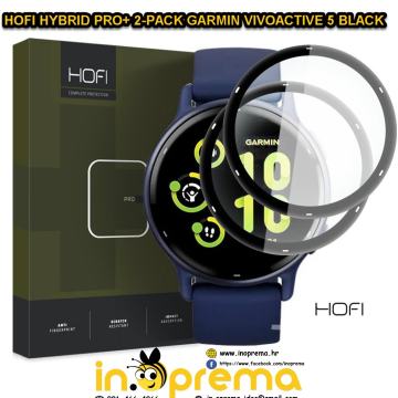 GARMIN VIVOACTIVE 5  FOLIJA FLEXIFILNO KALJENO STAKLO ZASTITA 2X PACK