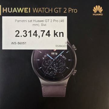 Huawei GT 2 PRO (46mm), Sivi