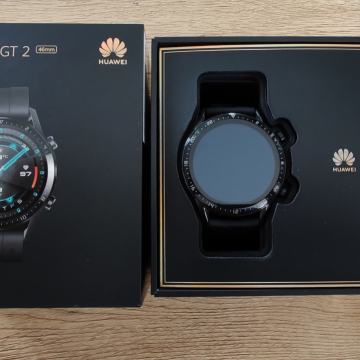 HUAWEI GT2 46mm smartwach, crni