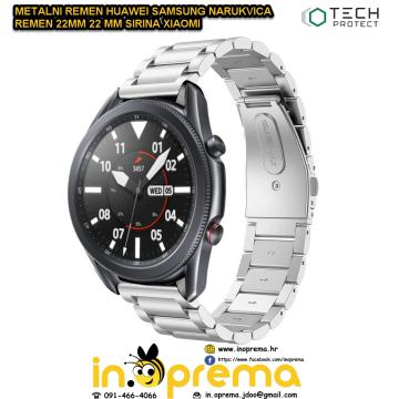 METALNI REMEN HUAWEI SAMSUNG NARUKVICA REMEN 22MM 22 MM SIRINA XIAOMI